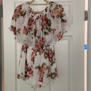 Show Me Your Mumu Floral Romper